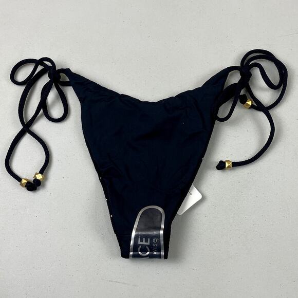 L*Space Lennox Classic Bikini Bottom Black S - Picture 6 of 8